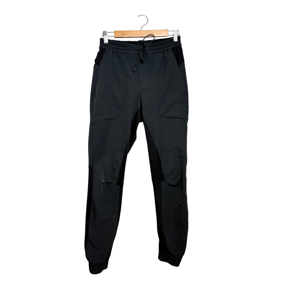 Lululemon License to Train Jogger Mens Black Hybrid Workout Pants LM5730S Size S